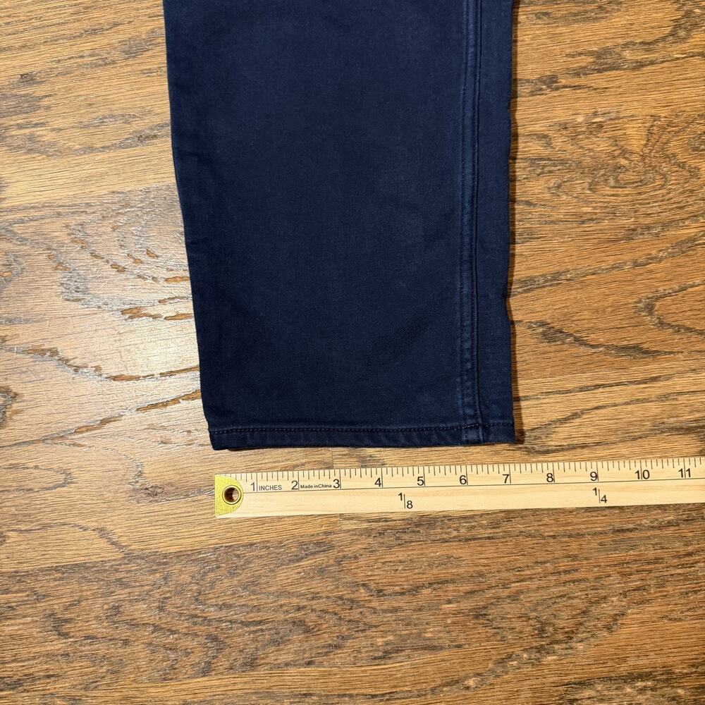 Banana Republic 38x29 Mens Navy Blue Stretch Jeans Style Pants Slim Straight - Picture 9 of 11